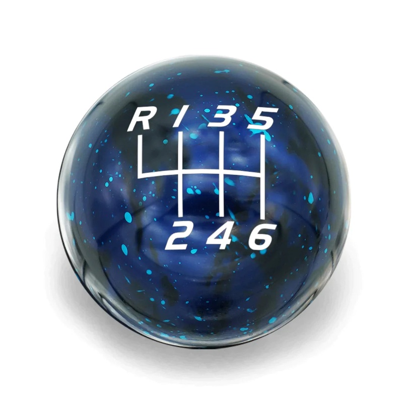 Billetworkz Cosmic Space Shift Knob - 6 Speed Velocity Engraving | 2013-2021 Subaru BRZ/Scion FR-S/Toyota 86 (BW-KNB-BRZ1-VEL6)