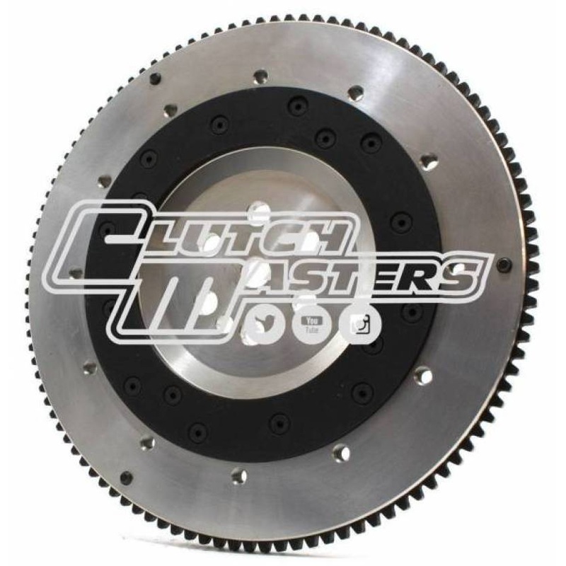 Clutch Masters Twin Disc Aluminum Flywheel | 1990 - 1992 Mitsubishi Eclipse (FW-735-1TDA)
