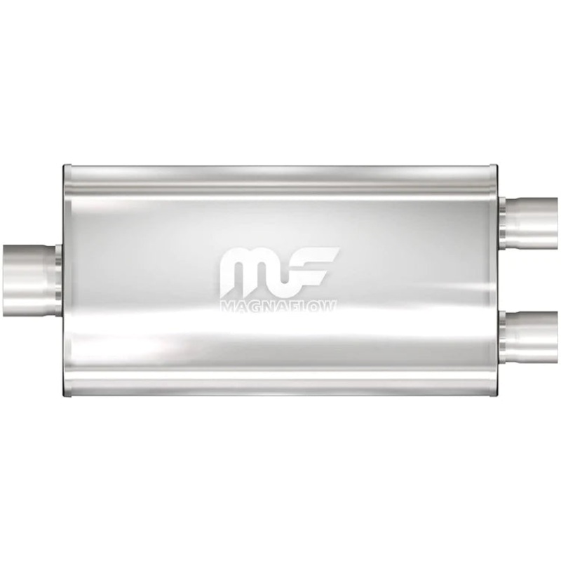 Magnaflow 5" x 11" Oval Straight-Through Performance Exhaust Muffler (12588)