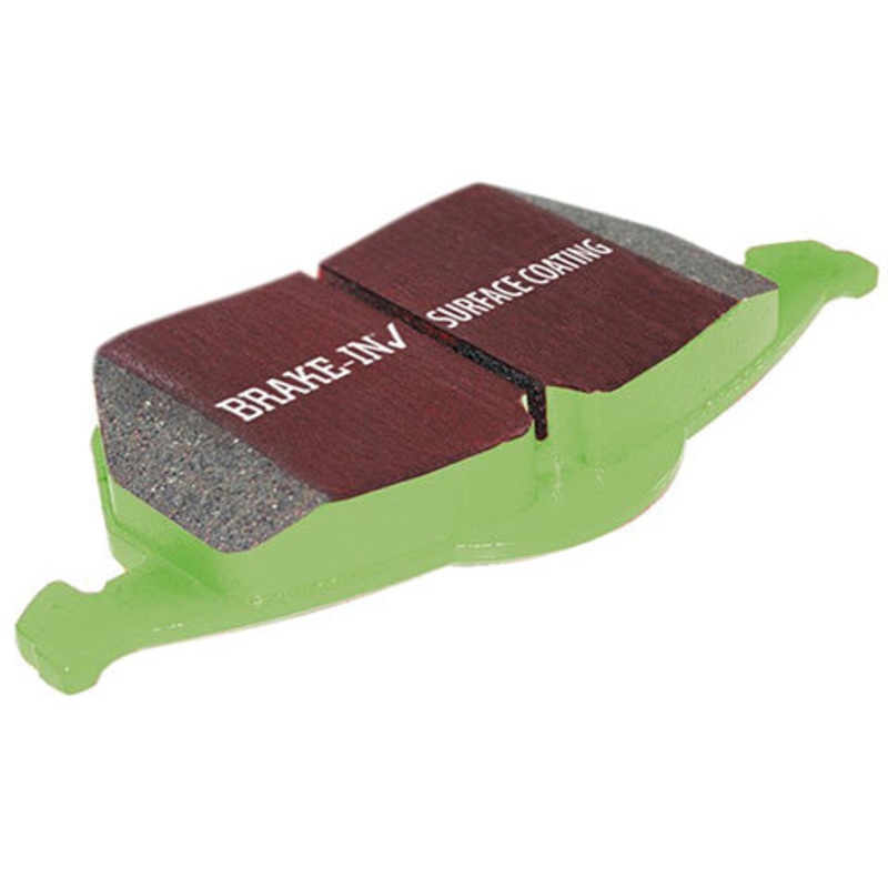 EBC Greenstuff Front Brake Pads | 2017-2018 Infiniti QX30, 2014-2019 Mercedes-Benz CLA250, and 2015-2018 Mercedes-Benz GLA250 (DP22165)