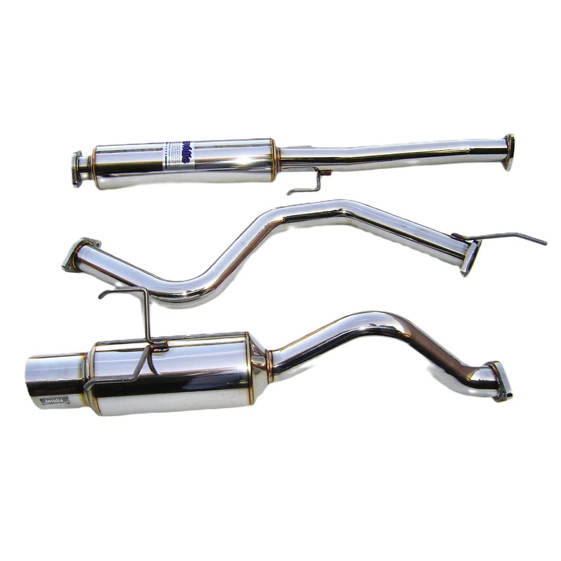 Invidia N1 Catback Exhaust | 1992-1995 Honda Civic Hatchback (HS92HC3GTP)