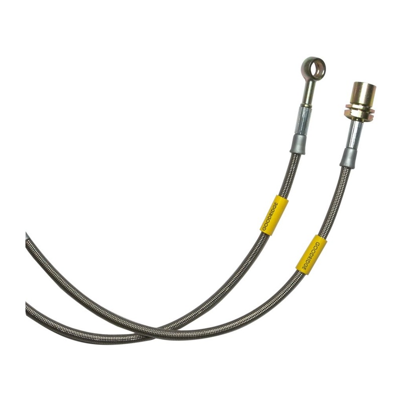 Goodridge Stainless Steel Rear Drum Brake Line Kit | 1992-1995 Honda Civic (20015)