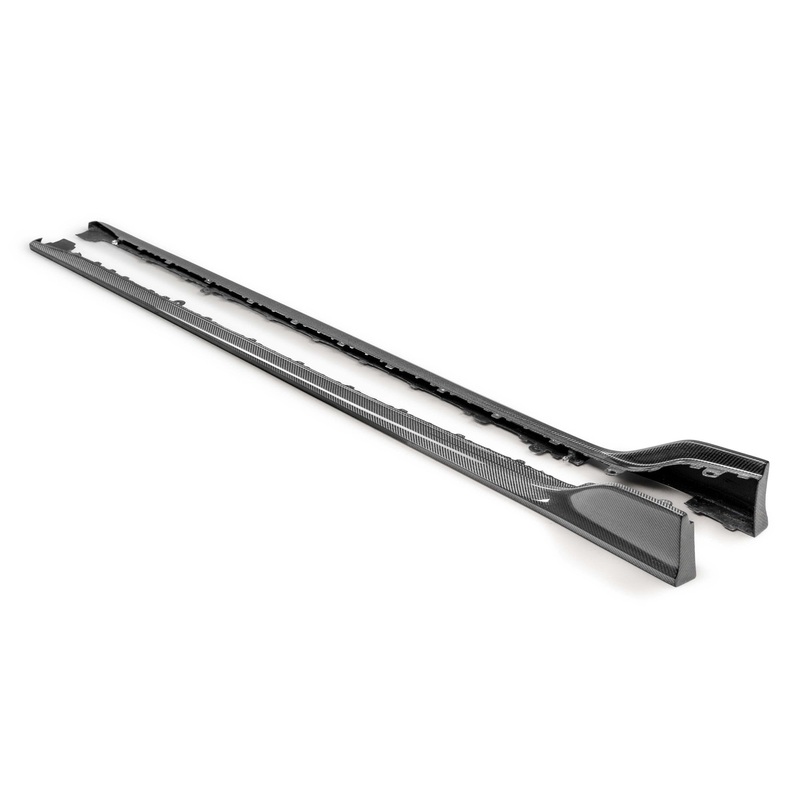 Seibon Carbon MB-Style Carbon Fiber Side Skirts | 2023+ Honda Civic Type R (SS23HDCVR-MB)